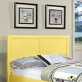 thumbnail image 2 of Furniture of America Belina Cottage Wood Headboard, Twin, Yellow, 2 of 5