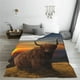thumbnail image 5 of Balery Yak Manta de Felpa Suave y Acogedora – Cobija de Franela Aterciopelada para Cama, Lavable y Cálida para Sofá, Mascotas, Transpirable-50"x40", 5 of 7