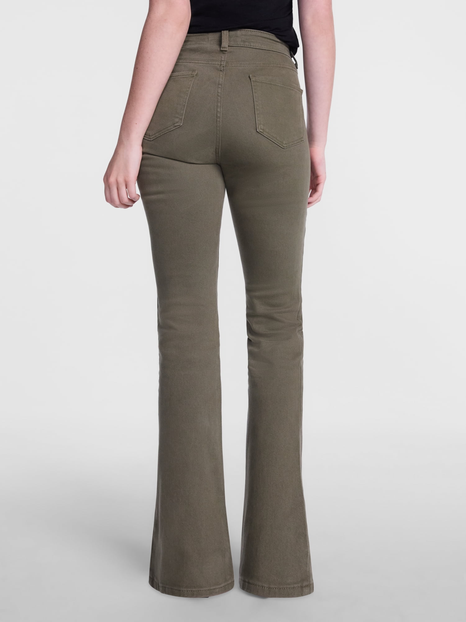 Scenario Women's Mid Rise Bootcut Jeans, Sizes 0-20, 0S-20S, 4L-14L