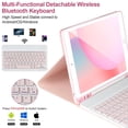 thumbnail image 3 of Funda de teclado AHYWTAN para iPad 9/8/7th Gen 10.2 pulgadas con teclado, 3 of 7