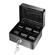 thumbnail image 3 of Caja Fuerte Pequeña De Metal Para Dinero, Moneda, Efectivo, Hucha Con Cerradura, 6 Compartimentos, Bandeja Para Dinero Sweethay HA025902-02, 3 of 5