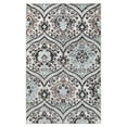 thumbnail image 2 of Superior Oriental Vintage Floral Damask Power-loom Indoor Area Rug, 4'x6', Turquoise, 2 of 7