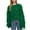 Green, variant on Viikei Cardigan Sweaters for Women Plus Size Women's Loose Tassel Fashion Casual Solid Round Neck Pullover Sweater Top