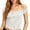 White, variant on Active Tops Women Off Shoulder Cropped Polka Dot Tee for Summer Fashion Women’s T-Shirts Spotlight Style and Versatility White S