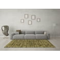 thumbnail image 3 of Ahgly Company Indoor Rectangle Abstract Brown Contemporary Area Rugs, 7' x 10', 3 of 4