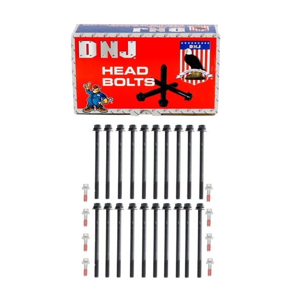 DNJ HBK1100 Head Bolt Kit Fits Cars & Trucks 99-13 Chrysler Dodge 1500 Aspen 4.7L V8 SOHC 16v
