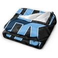 thumbnail image 2 of Uri University of Rhode Island Rams Fleece Blanket, Very Soft Microfiber Flannel Blanket for Couch Warm and Cozy for All Seasons, 2 of 6