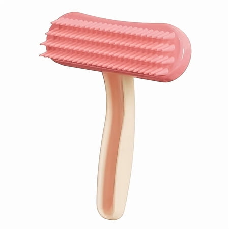 Silicone Small Pet Grooming Brush Soft Hair Remover Comb for Rabbit Guinea Pig Hamster Daily Grooming
