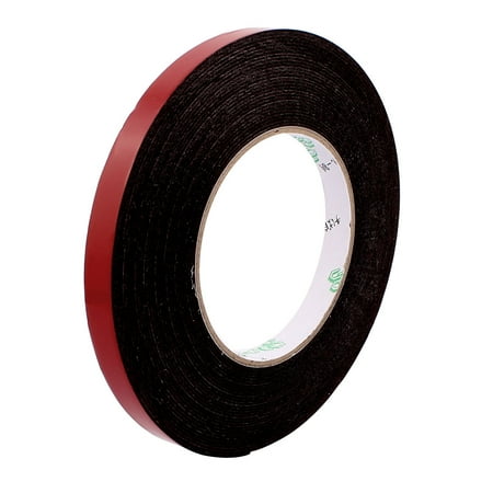 12mm x 1mm Double Sided Sponge Tape Adhesive Sticker Shockproof SpongeTape 10M