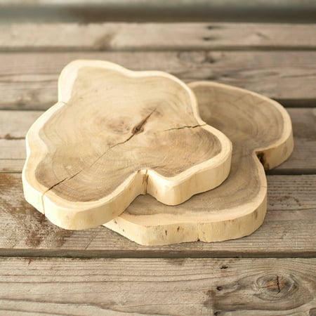 One Slice Natural Reclaimed Wood Tree Slab 11 Inches To One Slice Natural Reclaimed Wood Tree Slab 11 Inches To 17 In