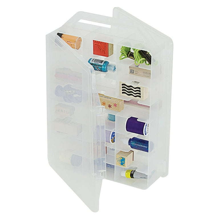 46 Grids Sewing Organizer, Double Sided Thread Box Storage