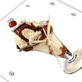 thumbnail image 3 of 3dRose, Ice Cream Sundae, 10x10 Wall Clock, 3 of 7