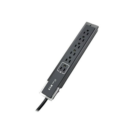 Tripp Lite TLP606SSTELB 6-Outlet Surge Protector