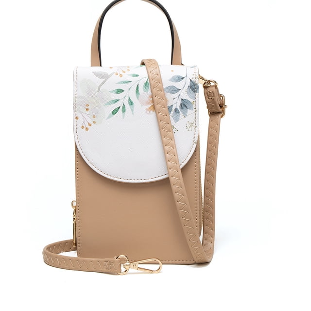 Bolso para teléfono con pantalla táctil, bolso de hombro sencillo de gran capacidad