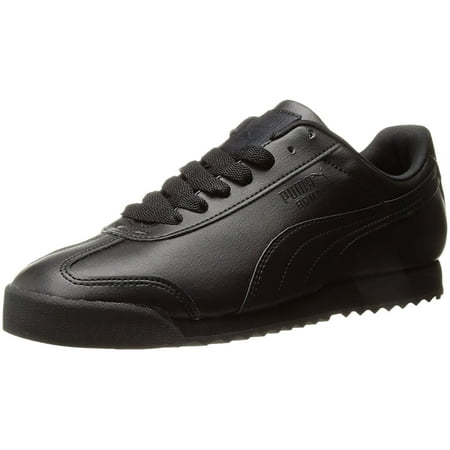 Puma 353572-17: Men's Black/Black Roma Basic Fashion Sneaker (10.5 D(M) US Men, Black/Black)