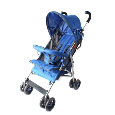 Wonder Buggy Dakota Baby Stroller With Bumper,Basket & Rounded Canopy - Royal (Best Buggy For Big Toddler)