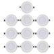 thumbnail image 4 of Toystoory 9 * 3W LED Downlight blanco Lente plana Foco de luz de techo empotrado Blanco frío AC 100-245V Iluminación y accesorios No.7 Toystoory HA024808-07, 4 of 6