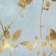 thumbnail image 3 of Carson, Danielle 20x20 Black Modern Framed Museum Art Print Titled - Nature Gold on Blue III, 3 of 5