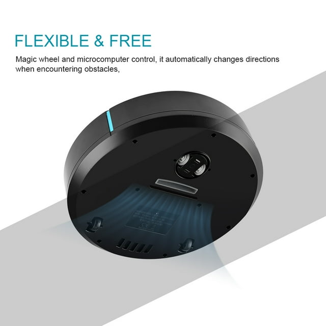 Cleaner Robot, Automatic Smart Robot Vacuum Floor Cleaner, USB Rechargeable Small Slim Household Sweeping Machine Robotic Vacuums