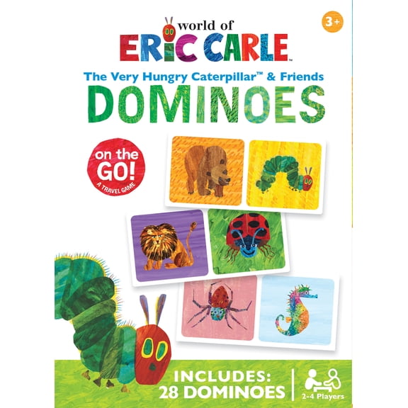 MasterPieces Eric Carle Picture Dominoes Game | 28 Pieces | Educational & Fun