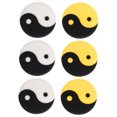 thumbnail image 3 of OULII 6Pcs Vibration Damper Tennis Silicone Racket Shock Absorption Assorted Color for Tennis Playing, 3 of 8