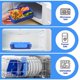 thumbnail image 5 of Jelife Fiambrera Bento para niños - Fiambrera grande estilo Bento a prueba de fugas con 4 compartimentos, lonchera con vajilla para el regreso a la escuela, empaque reutilizable para comidas y refrige, 5 of 5