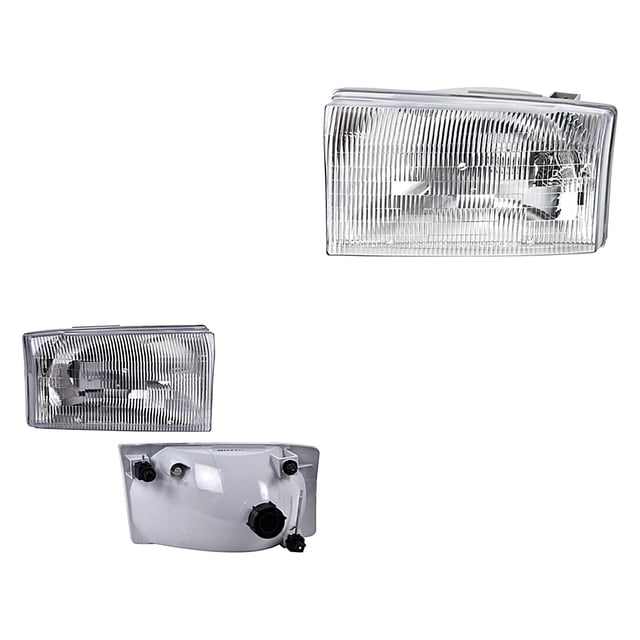 Par de Faros F-350 Super Duty DEPO 1999 A 2004