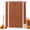 Brown, variant on Burnt Orange Striped Shower Curtains for Bathroom, Farmhouse Modern Vertical Lines Waterproof Fabric Shower Curtain, Decorative Bathroom Curtain for Bathtub, 72"x72", No Hooks Included