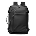 thumbnail image 1 of Travel Backpack,Large Capacity Carry On Bag,Laptop Storage Backpack,Multi-compartment Structure with Shoe Slot and Wide Opening Design,Lightweight Wearable Backpack for Travel Work,Black, 1 of 9