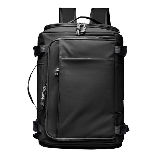 Travel Backpack,Large Capacity Carry On Bag,Laptop Storage Backpack,Multi-compartment Structure with Shoe Slot and Wide Opening Design,Lightweight Wearable Backpack for Travel Work,Black