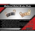 thumbnail image 2 of Demon Powersports Front/Rear Left Sintered Brake Pads for (2013) (2018-21) Can Am Outlander/Renegade, High Density Sintered Metallic Material For Better Grip, Reduced Brake Fade And Instant Braking, 2 of 3