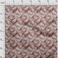 thumbnail image 3 of oneOone Polyester Spandex Dark Rose Brown Fabric Abstract Quilting Supplies Print Sewing Fabric By The Yard 56 Inch Wide, 3 of 4