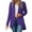Purple, variant on CAICJ98 Womens Cardigans Lightweight Women's Button Vee Neck Long Sleeve Rib Knit Cardigan Sweaters Black,XXL