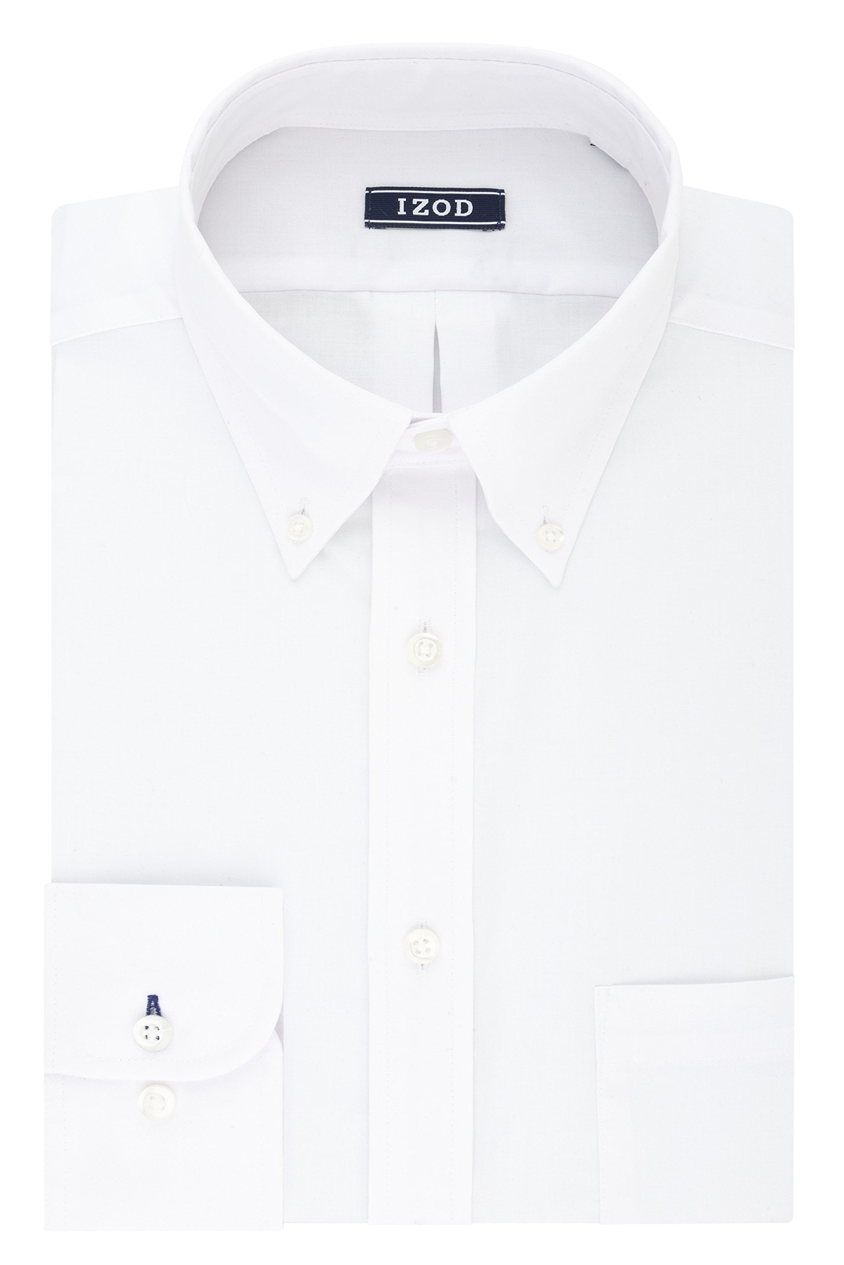 Mens Dress Shirt Ivory Small Stretch 