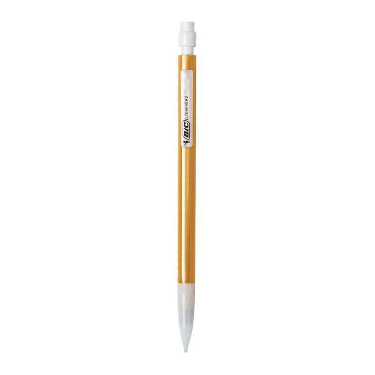 BIC Mechanical Pencils 60-Pack - Assorted 0.5mm, 0.7mm & 0.9mm Lead Sizes With Erasers