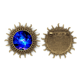 thumbnail image 1 of Pin de gancho de metal vintage Unbranded con forma de sol espacio celestial, 1 of 3