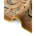 thumbnail image 4 of Unique Loom Outdoor Traditional Collection Area Rug - Royal (10'  Square Black Gold Brown/Red), 4 of 8