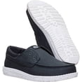 thumbnail image 3 of HEYDUDE Men Wally Cru Stretch Canvas , Black/White, 11, 3 of 5
