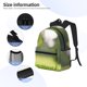 thumbnail image 3 of Disketp golf ball perched on a tee Mochila Ligera Clásica con Múltiples Bolsillos, Mochila Casual para Hombre y Mujer, Ideal para Escuela, Trabajo y Viajes, 3 of 6