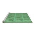 thumbnail image 2 of Ahgly Company Machine Washable Indoor Rectangle Solid Turquoise Blue Modern Area Rugs, 3' x 5', 2 of 4