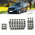 thumbnail image 3 of Juego De Pedales De Freno De Acelerador, Goma Antideslizante Resistente A La Abrasión, Juego De Cubierta De Pedal De Coche De Moda Sin Perforación Para Automóvil, 3 of 7