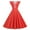 Red summer dresses, variant on SEMPAI Summer Dress for Women Summer Dresses Sleeveless V-Neck Print Knee-Length Womens Dresses Sundress Soft and Comfortable