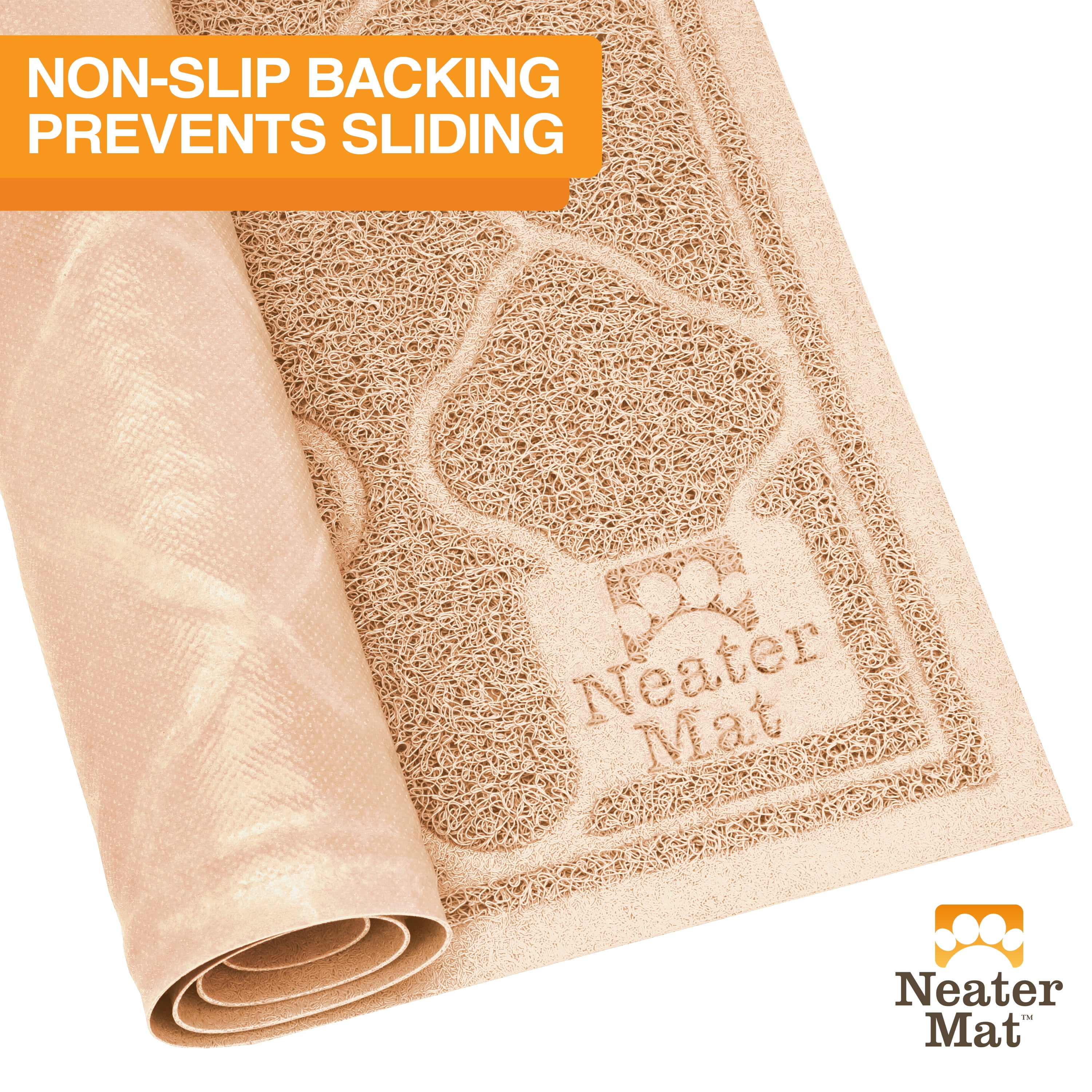 Neater Pets Neater Mat Litter Trapping Mat, Beige, 23" x 35"