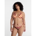 thumbnail image 2 of Hot Girl Summer by Megan Thee Stallion Women’s and Women's Plus Conch Hottie Triangle Bikini Top, Sizes XS-3X, 2 of 6