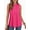 Rose Pink, variant on Tank Tops for Women Loose Fit Sleeveless Summer T Shirt Crew Neck Tunic Tee Black Vest Tops Clothes Size L
