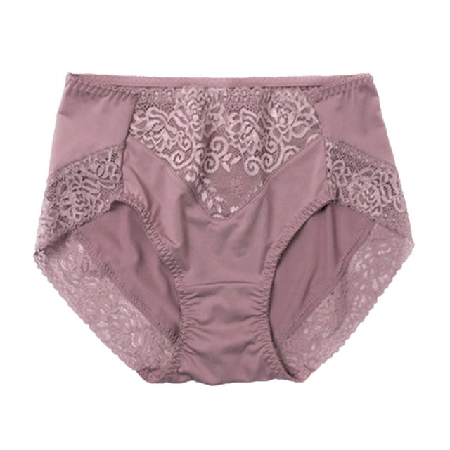 Aayomet Culotte pour Femmes String Lingerie pour Femmes Bikini Culotte (Violet, TG)