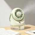 thumbnail image 5 of Ailezt Portable Air Mist Cold Fan Rechargeable Mist Fan Adjustable Speed Gear For Summer For Desk Home, 5 of 6