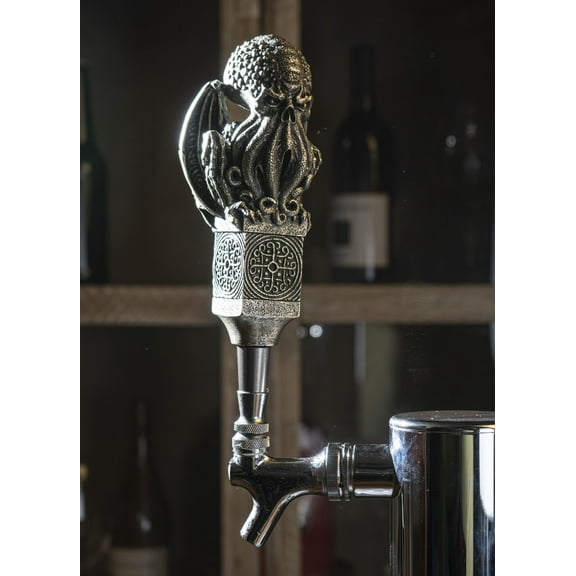Ebros Cosmic God Cthulhu Kraken Octopus Novelty Beer Tap Handle Figurine W/ Base