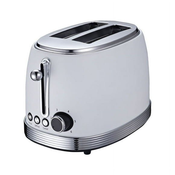Home 2 slice toaster toaster small appliance small appliance toaster large size breakfast machine,White