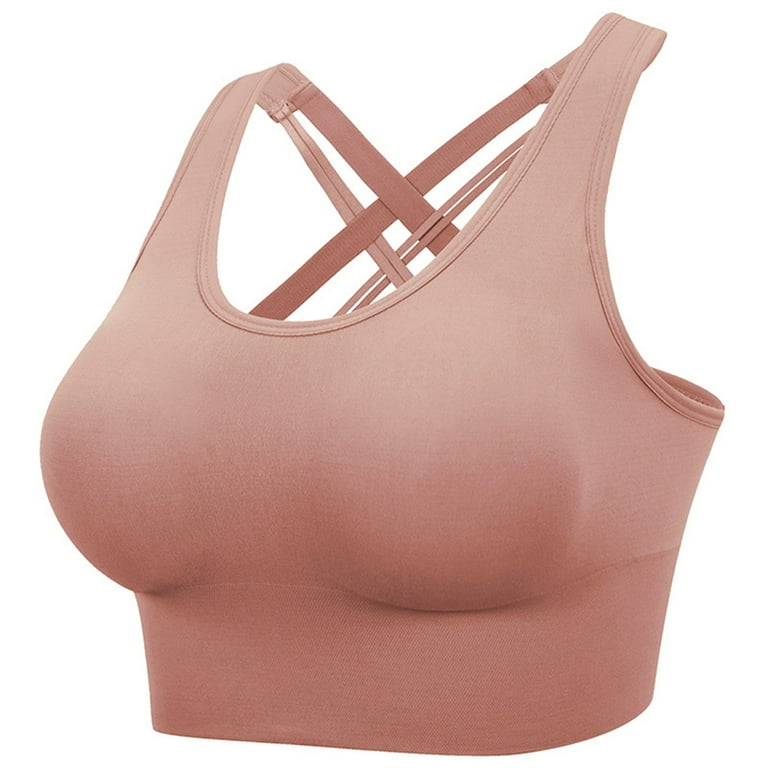 Dorina Women's Outrun Push Up Sports Bra Color: Pink Size: 38C